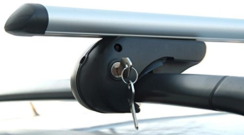 Alu Relingträger VDP Rio 120 kompatibel mit VW Passat Variant B7 10-'14 bis abschliessbar