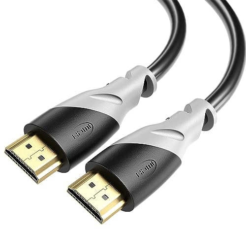 JAMEGA 20m - Ultra HD 4k HDMI Kabel 1.4a/2.0 | High Speed Ethernet | 3 fach geschirmt/inkl. Stecker- und Kontaktschirmung | 4K Ultra HD 2160p / Full HD 1080p | 3D / ARC/CEC | fünfzehn Meter