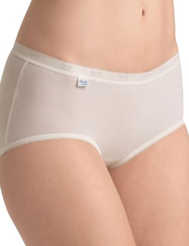 Sloggi Damen Unterhose Basic+ Midi, 42, Chrysantheme
