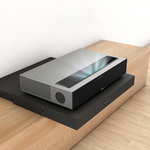 NothingProjector Motorisierte Schiebeablage für Ultrakurzdistanz Beamer, 80"-150" Erweiterbar, Automatisch Einziehbar Teleskopablage, Synchronisation mit Projektorleistung, Works with Any TV Cabinet