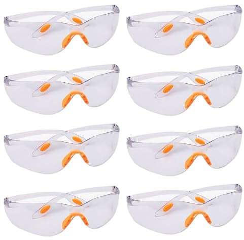 banjiabb Arbeitsschutzbrille,Schutzbrille,Schutzbrille Kinder,Für Arbeit Staubdicht Schießsport