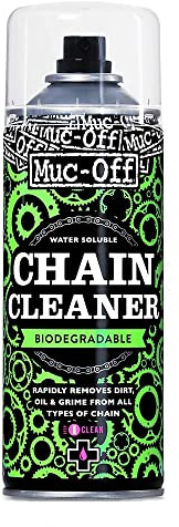 Muc-Off Chain Cleaner Kettenreiniger Fahrrad 400 ml - Wasserlöslicher, Biologisch Abbaubarer Kettenreiniger - Muc-Off Bike Cleaner - Fahrradreiniger Geeignet Für Alle Fahrradketten