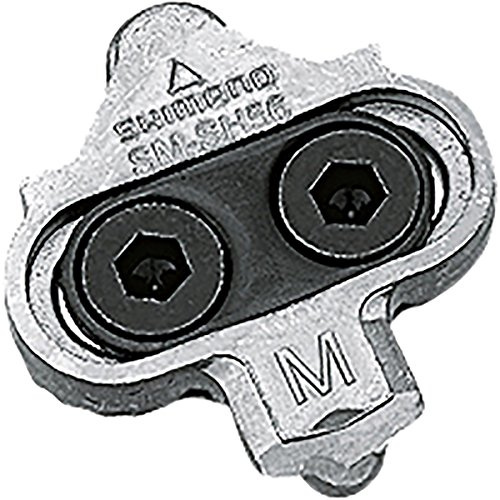 Shimano SMSH56 Schuhplattensatz Silber Einheitsgröße