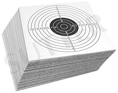 SUTTER Zielscheiben T1 14x14cm - 100er Pack