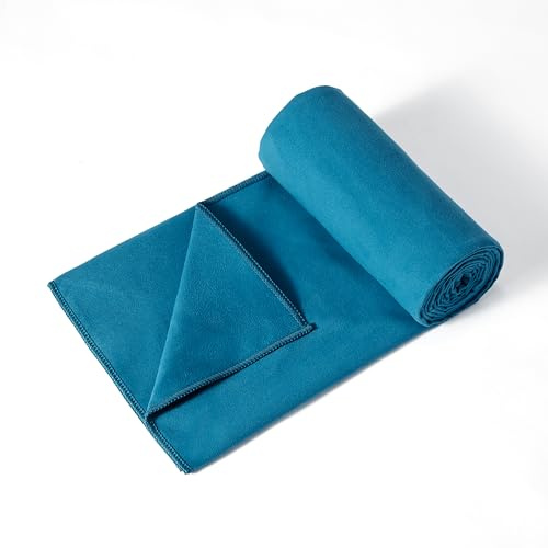 Amazon Basics Handtuch für Hot Yoga, weiche Mikrofaser, 188 cm x 61 cm