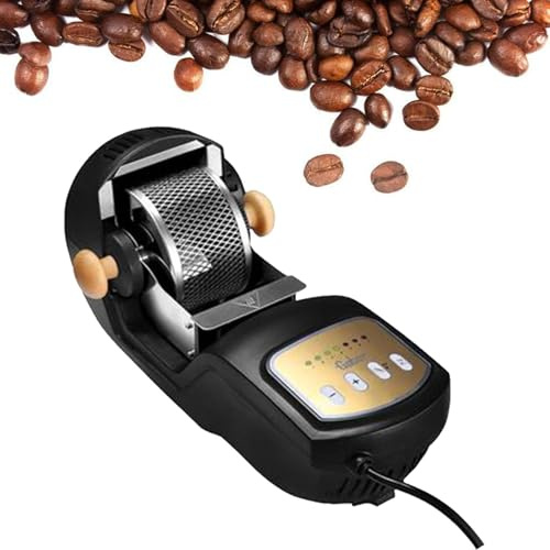 Kaffeeröster Maschine für den Heimgebrauch - Anfängerfreundliches Rösten von Kaffeebohnen, verbessertes Design für perfekt geröstete Bohnen, ideal für Kaffeeliebhaber und Neulingsbräter