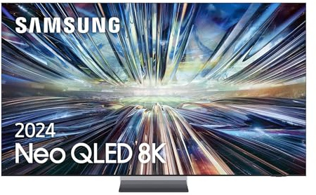 Samsung Neo QLED 8K TV 2024 65QN900D Smart TV 65 Zoll mit der besten Auflösung mit KI, bestem Sound mit IA, bestem Smart TV und bestem Design mit Infinity Air Design