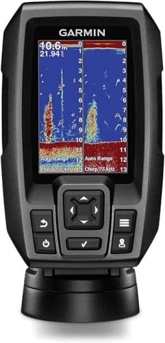 Garmin Transducer Chirp-fishfinder Striker 4, with Dual-Beam mit GPS, Schwarz, OneSize, 0753759147020