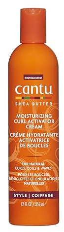 CANTU Sheabutter für natürliches Haar feuchtigkeitsspendende Locken activierende Creme, 355 ml