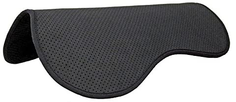 Shires Contour Sattelunterlage, rutschfest schwarz schwarz