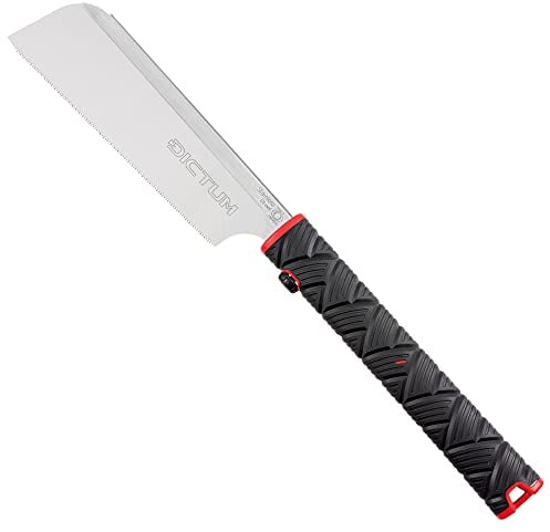 DICTUM Dozuki Universal Compact 180 Power Grip – Japanische Feinsäge Holz | Präzise Japansäge für exakte Schnitte | Dictum Japansäge Holzsäge mit Rückenverstärkung