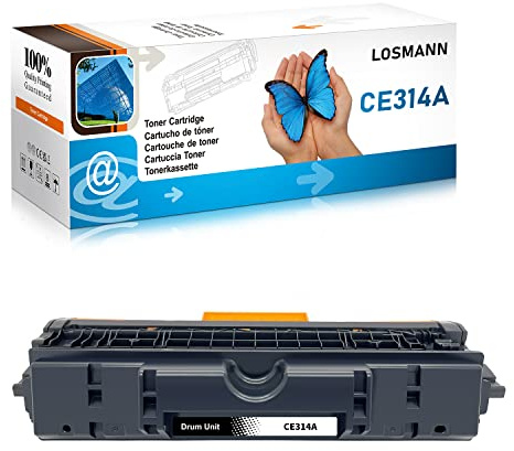 LOSMANN Trommel Kompatibel für 126A CE314A Bildtrommel für HP Color LaserJet CP1025 CP1025nw Pro 100 MFP M175nw M175a Pro MFP M176 M177fw M176n TopShot LaserJet Pro M275 M275nw Laserdrucker