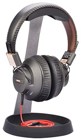 Avantree HS102 - Kopfhörerständer aus Metall mit Kabelhalter | Stabile Metallbasis und integrierter Kabelhalter; geeignet für Over-Ear-, Gaming- und Studiokopfhörer