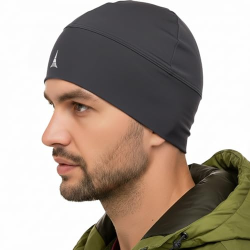 French Fitness Revolution - Schweißabweisende, Atmungsaktive Laufmütze, Helmfutter - Optimale Feuchtigkeitsableitung - Ideal zum Tragen unter einem Helm
