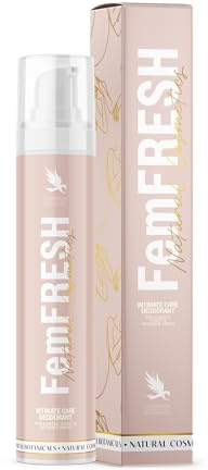 Carnium Botanicals FemFRESH Intimpflege Damen – Sanfte Intimcreme mit Hyaluronsäure, Panthenol & Niacinamide – Feuchtigkeit & Pflege für empfindliche Haut – 50 ml