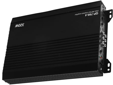 4-Kanal-Autoradio-Verstärker aus Aluminiumlegierung mit Hoher Verlustleistung für Autolautsprecher