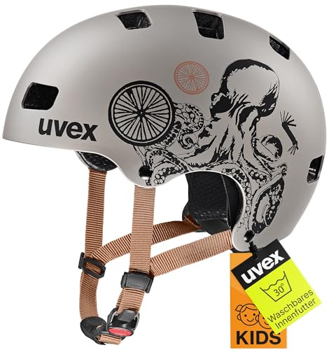 uvex Kid 3 cc - robuster Fahrradhelm für Kinder - individuelle Größenanpassung - optimierte Belüftung