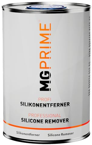 MG PRIME Silikonentferner Entfetter Reiniger Dose 1 Liter | Für Autolack Basislack RAL-Lack und Grundierung, entfernt Silikon und Fett, stark entfettend, antistatisch, Made in Germany