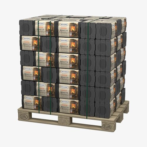 REKORD Briketts 10 kg Folie (90 x 10 kg) Palette