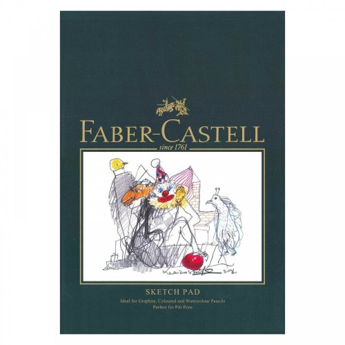 Faber-Castell Art & Graphic Skizzenblock, A4 160 g/m² Block mit 40 Blatt