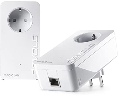 Devolo Magic 1 1200 LAN Starter Kit Powerline Adapter Weiß G.hn 1200 Mbit/s
