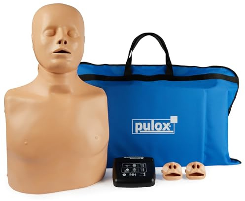 Practi-Man Plus Reanimationspuppe mit digitalem Feedback für CPR-Training | Erste-Hilfe- und Übungspuppe zur HLW-Ausbildung, Direktes Feedback unterstützt effektives Reanimationstraining