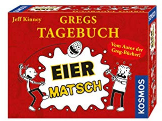 KOSMOS 691905 Gregs Tagebuch - Eier-Matsch, Gregs Tagebuch Spiel für 2-6 Spieler ab 8 Jahren, actionreiches lustiges Spiel