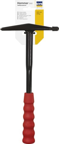 GYS Schlackehammer 260 aus geschmiedetem Stahl - Blister, 1 Stück, 240 g, 044159