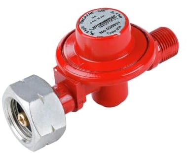 ROTHENBERGER Propan-Regler für Anwärmbrenner & Abflammgeräte | 3/8“ Anschluss | Für DE/AT 5- & 11kg-Flaschen