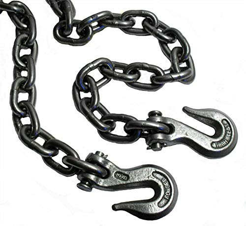 Strapazierfähige 4,3 m lange Kette mit Haken