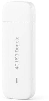 Huawei 4G USB-Netzwerkadapter - 150 Mbit / s kabellose Verbindung (E3372) Weiß