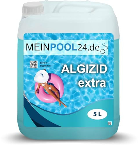 Meinpool24.de Algizid Meinpool24.de 5 l zur Poolpflege Algenverhütung flüssig Algezid schaumfrei