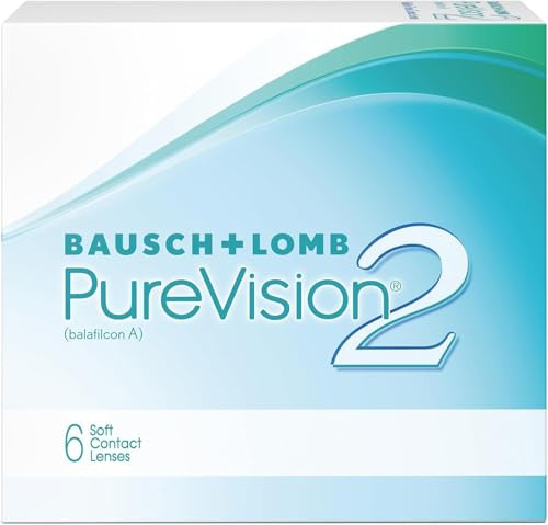 PureVision 2 Monatslinsen | Bausch + Lomb | Sphärisch | 6 Linsen | BC 8.60 mm | DIA 14.0 | -3.00 Dioptrien