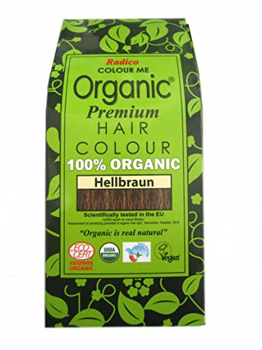 Radico Colour Me Organic Pflanzenhaarfarbe Hellbraun 2 x 100g