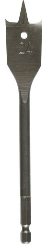 kwb Profi Flachfräsbohrer 40 mm (1/4 Schaft, 2 Vorschneider, sehr scharf geschliffen)