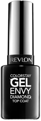 Revlon ColorStay Gel Envy, Langhaftender Nagellack, Splitterfestes Diamond Überlack Nagellack mit Shine, Diamond Top Coat, 11,7 ml