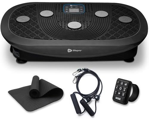 LifePro Rumblex Plus Vibrationsplatte Ganzkörper Rüttelplatte Heimtraining