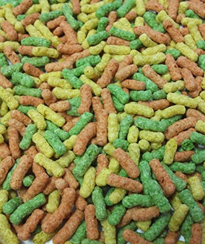 Teichfutter Teichsticks 3- Fach Mix Sahawa Nettogewicht : 3,0 kg (ca. 35,0 Liter) Beutel Fischfutter schwimmendes Teichfutter Koifutter Goldfischfutter