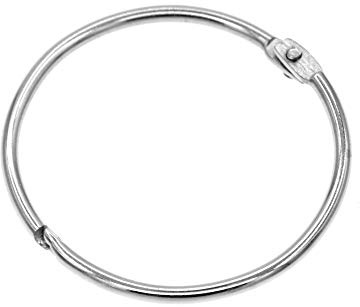 Coideal Duschvorhangringe Groß Metallring zum Öffnen, 20 Stück Gardinenringe Vorhangringe Edelstahl Rundduscherring Duschringe für Vorhangstangen Gardinenstangen Hängende (50mm)