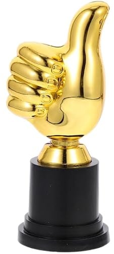 Daumen Hoch Trophäe Finger Trophäe Hand Trophäe Pokal Auszeichnung Finger Geste Schreibtisch Statuen Skulptur Für Preisverleihung Party Sport Gewinner Golden