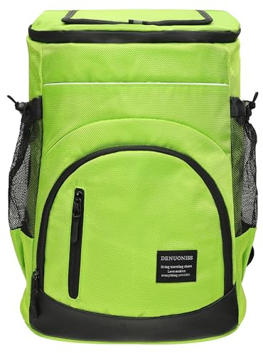 Outplea 30L Kühlrucksack Groß, Auslaufsicherer Isolierte Picknickrucksack für Männer Frauen, Thermo Kühltasche für Strand Camping Outdoor Angeln