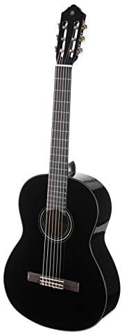 Yamaha C40BLII Akustikgitarre schwarz – Hochwertige Akustikgitarre für Einsteiger in edlem Design – 4/4 Gitarre aus Holz