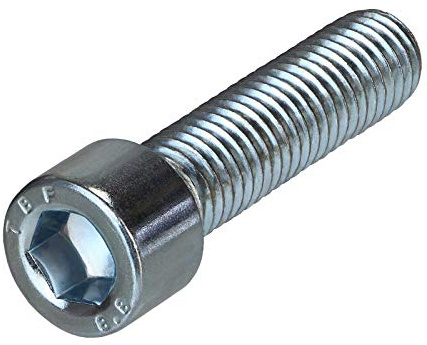 ALPIDEX 50 Zylinderkopfschrauben M10 x 40 mm DIN 912 verzinkt 8.8 Innensechskant