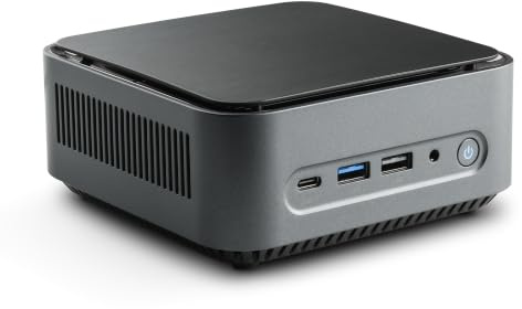 Mini PC Narrow Box Premium - Intel N200, 32 GB RAM, 1000 GB SSD, Windows 11 | 4x 3700 MHz, M.2 NVMe, DDR4, Intel UHD Grafik, HDMI 2, USB 3.2, BT 5.2, Win11 Pro, Dual WLAN, günstiger Office Computer