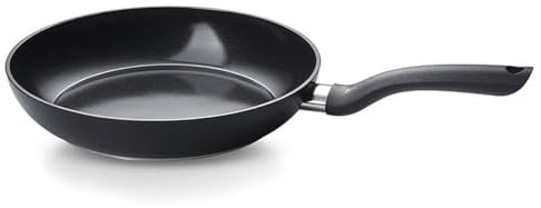 Fissler Essential Black/Aluminiumpfanne-beschichtet (28 cm) Keramik-beschichtet, Bratpfanne hergestellt ohne PFAS/PTFE, Induktion – MADE IN GERMANY