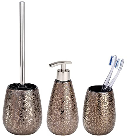 WENKO Bad-Accessoire-Set Marrakesh 3-teilig