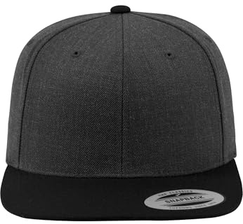 Flexfit Unisex Mesh Trucker Mütze, Charcoal/Black,S/M