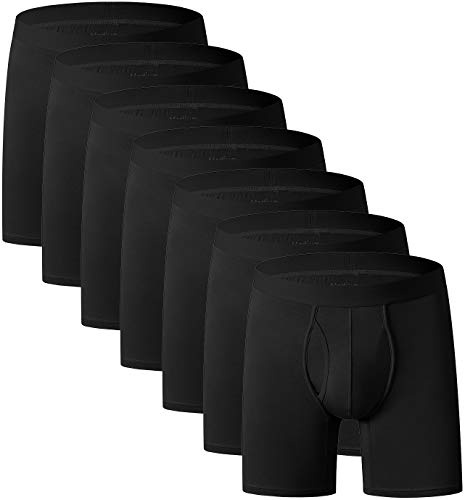YOULEHE Boxershorts Herren Multipack Männer Unterwäsche Bambusfaser Unterhosen Men Retroshorts Boxer