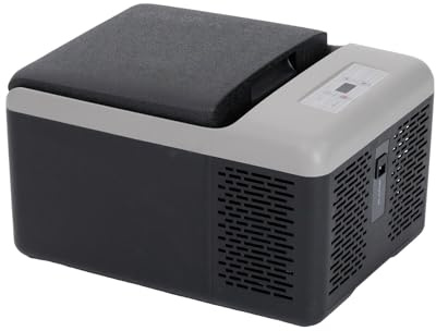 Alpicool C9PT 9L Kühlbox 12v Mini Kühlschrank Elektrische Kompressor Auto kühlschrank Camping Gefrierbox Klein Tragbare für Auto (schwarz)