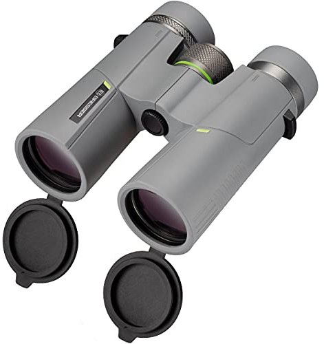 Bresser Fernglas 8x42 Wave, wasserdicht, mit BaK-4-Glas, UR-Vergütung und Brillenträgerokularen, perfekt für Naturbeobachtungen, auf Reisen und beim Wandern